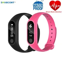M2 плюс Smart Band IP67 фитнес-трекер Браслет монитор сердечного ритма Смарт Браслет Водонепроницаемый Спорт Bluetooth для iOS и Android