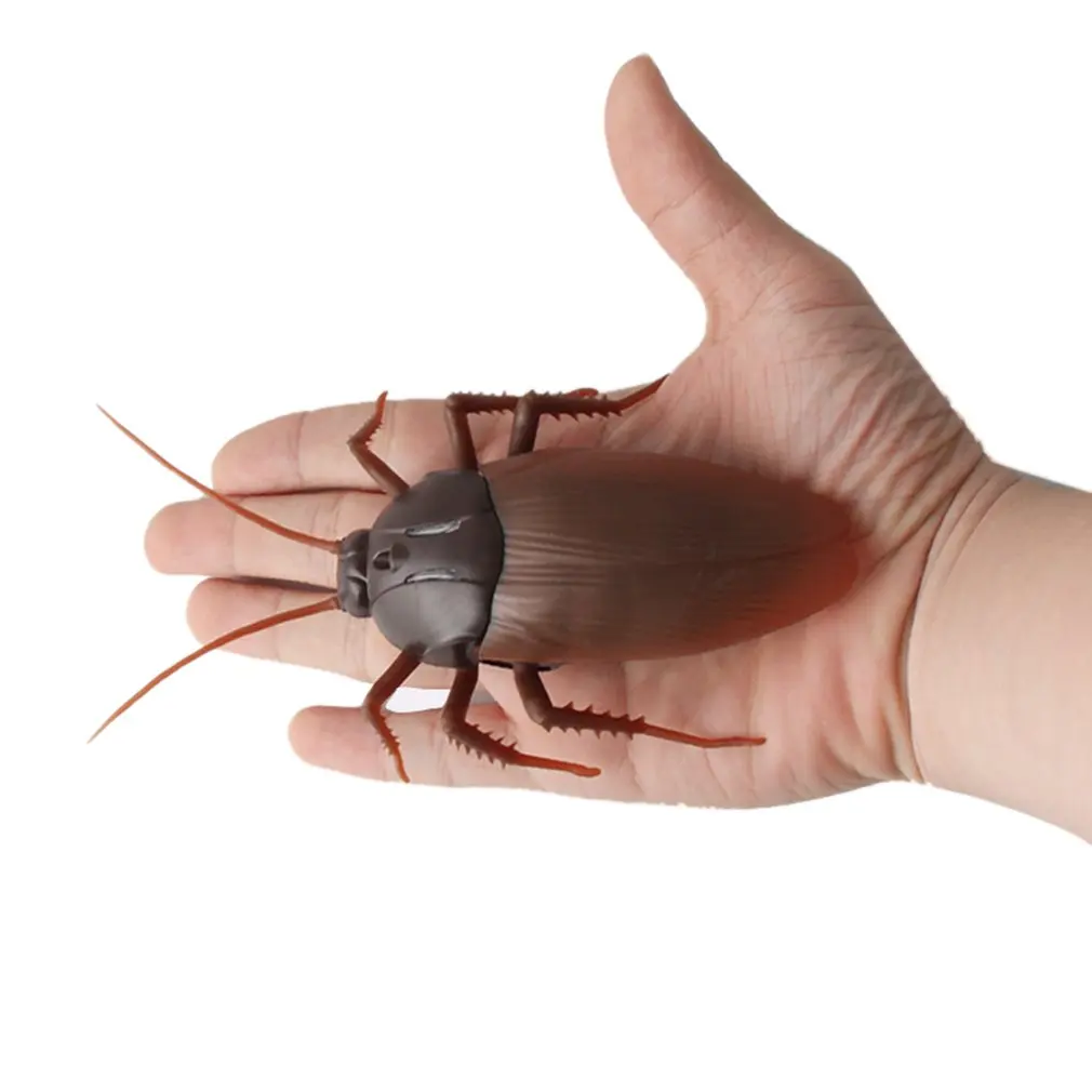 

Simulation Cockroach/Spider/Ants Remote Control Infrared Spoof Tricky Toy Funny Prank Toys Eyes Shine Scary Gift for Christmas