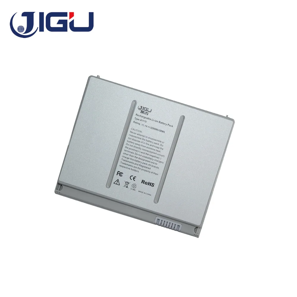 Серебристая батарея JIGU для ноутбука Apple MacBook Pro 15 дюймов A1175 A1150 A1226 A1211 MA348G/A|laptop