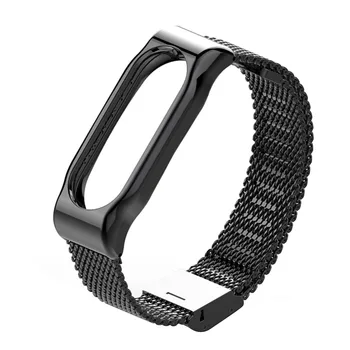 

Hot Sale PU Leather Bracelet Strap Wristbands Wrist Band for Xiaomi Mi Band 2