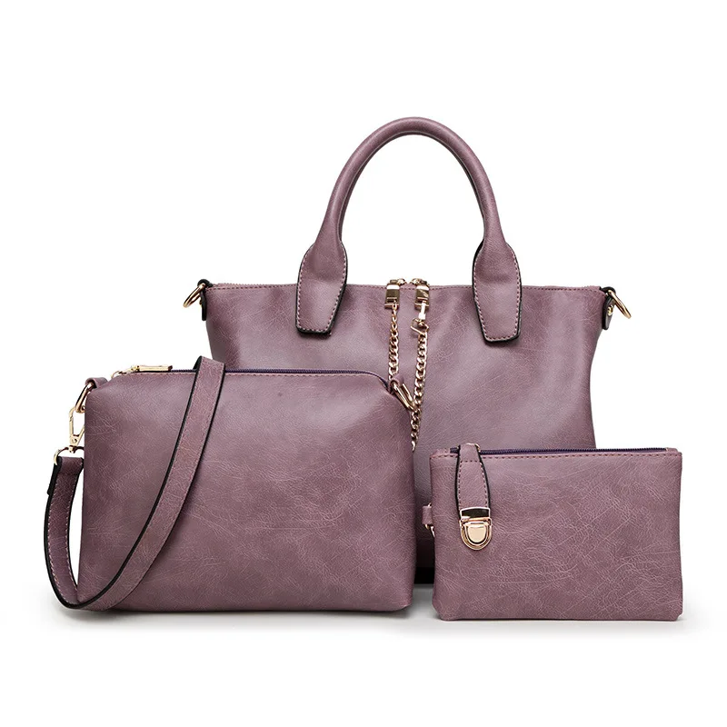 1 font b set b font Vintage font b handbags b font big High quality Oil