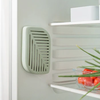 

Charcoal Deodorizer Absorber Freshener Leaf Shape Fridge Odor Remover Air Fresh Box Purifier