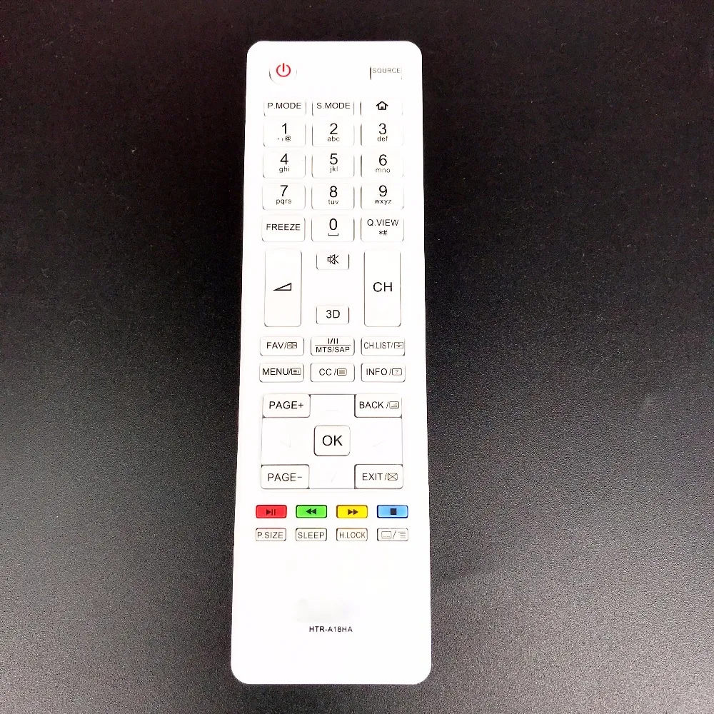 

NEW Original HTR-A18HA for Haier LCD TV Remote control for LE22M600F LE24M600F LE24M660F LE28H600 LE28M600 LE32M600 LE39M600F
