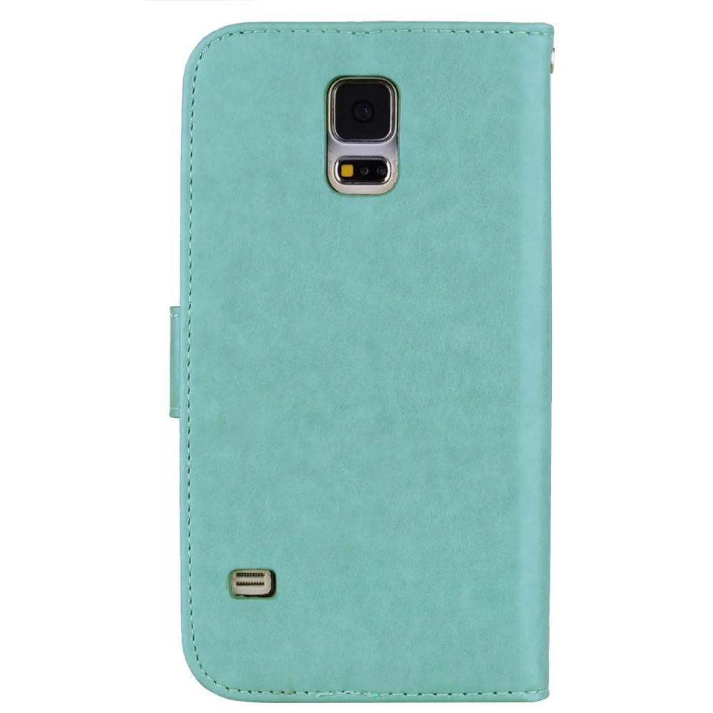 Flip Wallet Leather Case For SAMSUNG S5 3D Printed Rose Pattern Wallet Phone Back Cover with Card Slots For Galaxy S3 S4 Fundas (33)