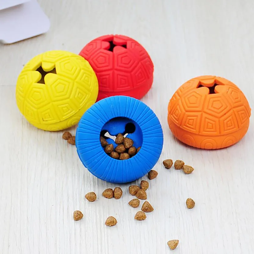 Food ball For dogs Elasticity Chew Tooth Non Toxic Rubber Pet ball