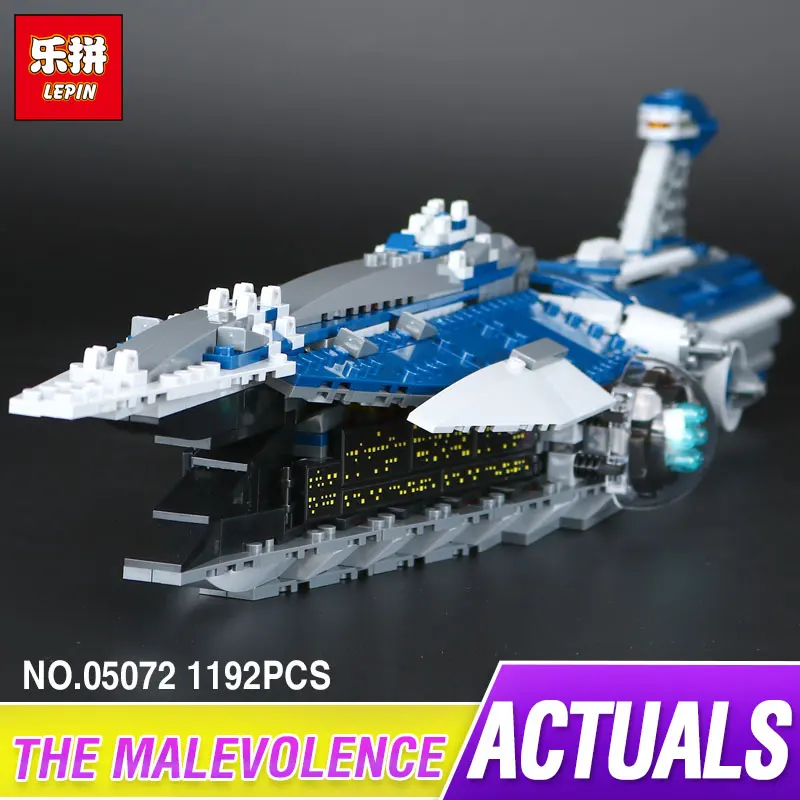

Lepin 05072 1192Pcs Star Series War The Limited Edition Malevolence Warship Set Children Building Blocks Bricks Toys Model 9515