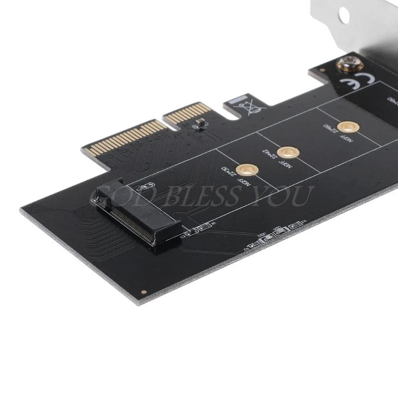 1 шт. адаптер для PCI E x4 M.2 NGFF SSD XP941 SM951 M6E PM951 950 PRO SSD|Платы расширения| |