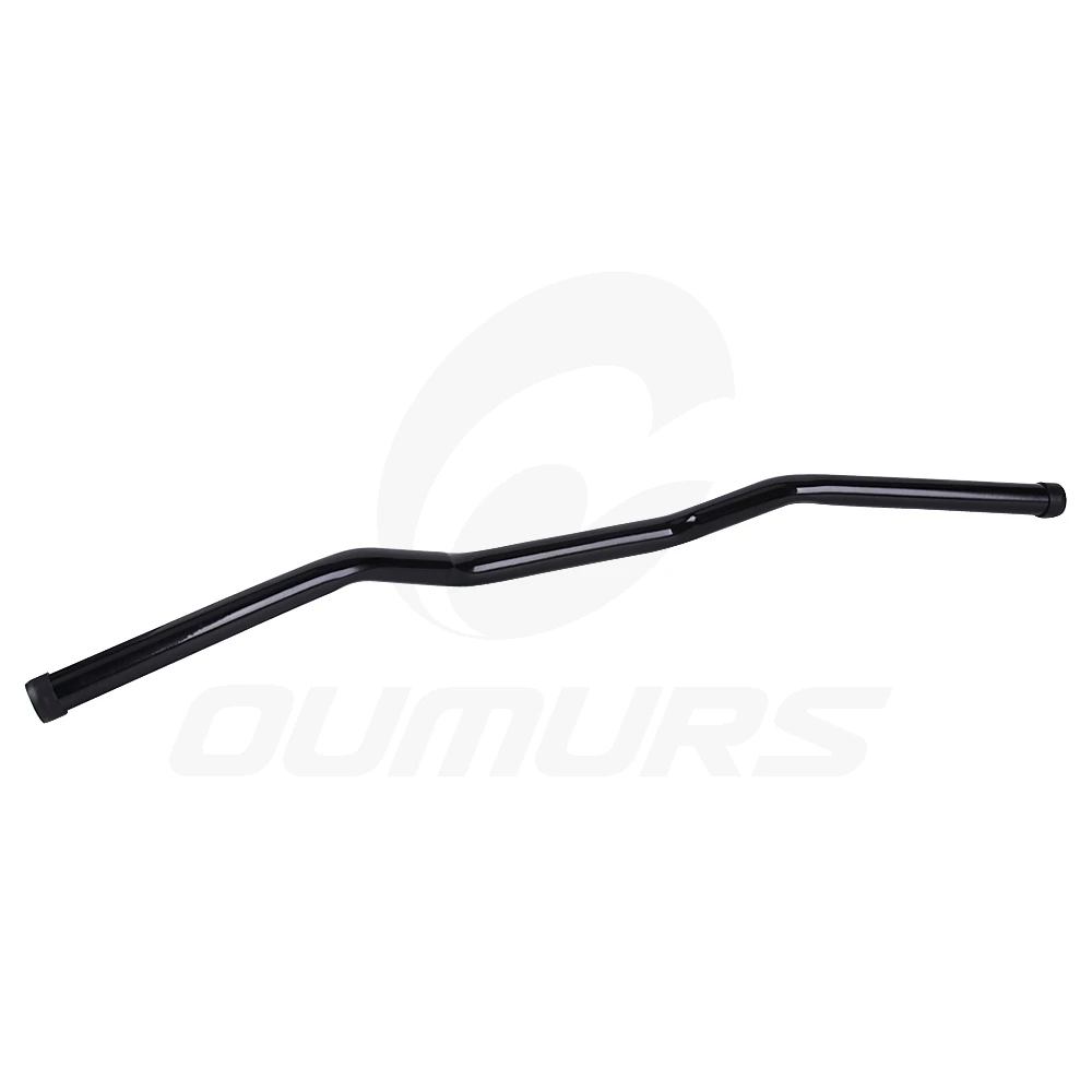 OUMURS руль мотоцикла " 25 мм рукоятка черный хром для Harley Sportster XL883 1200 Yamaha Kawasaki Suzuki Ducati