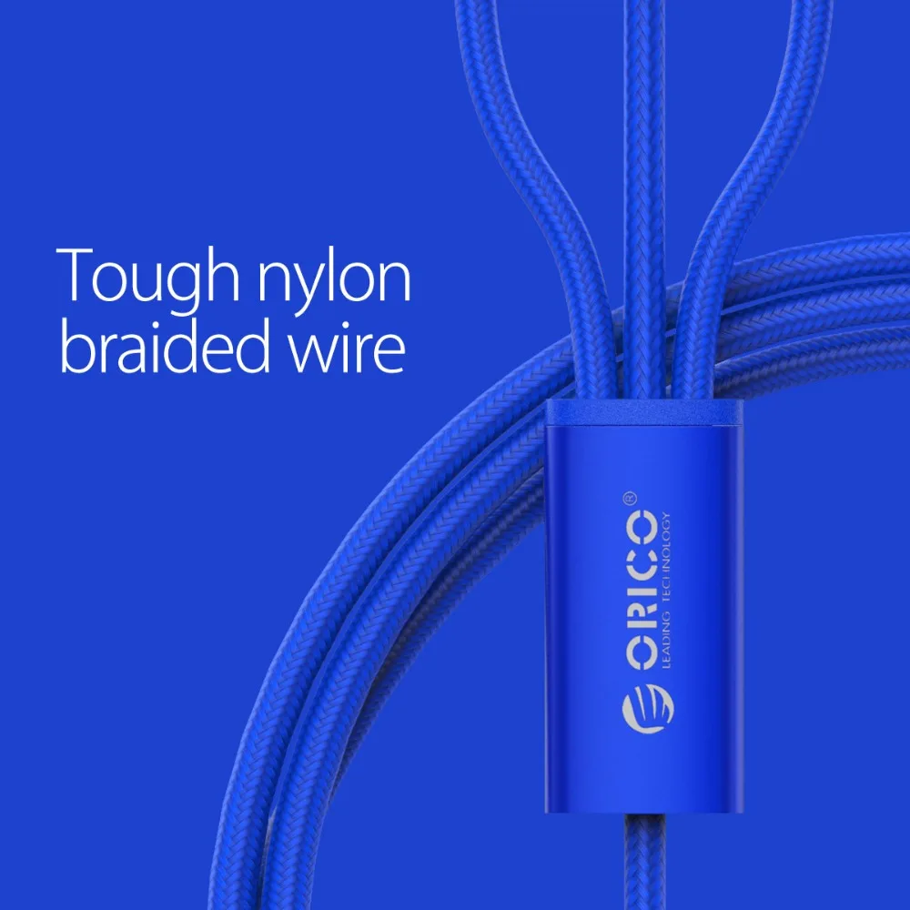 Кабель Micro USB ORICO 3 в 1 8 контактный кабель Type C для iPhone 8X7 6 6S Plus iOS 10 9 Samsung Nokia usb быстрой