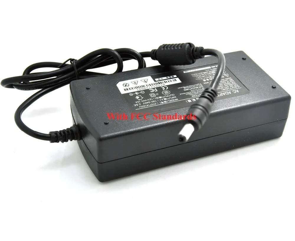 

LED Adapter 10A 120W Power Supply Input AC100-240V Output DC 12V Safe Plastic Warranty 2 YearsTransformer