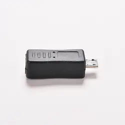 Черный Micro/Mini USB Мужской к Mini/Micro USB Женский адаптер зарядное устройство разъем конвертер адаптер
