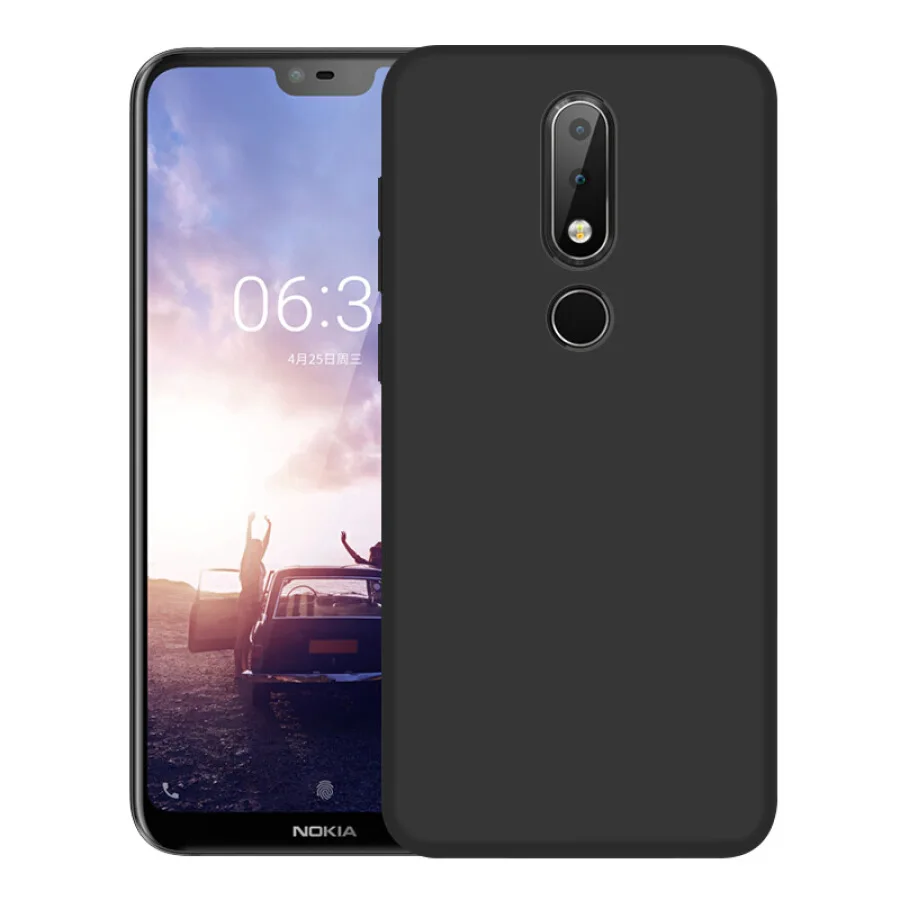 Для Nokia 6 1 7 X5 X6 X7 8 Мягкий защитный чехол для 5 9 силиконовый бампер 2018 Plus | Мобильные