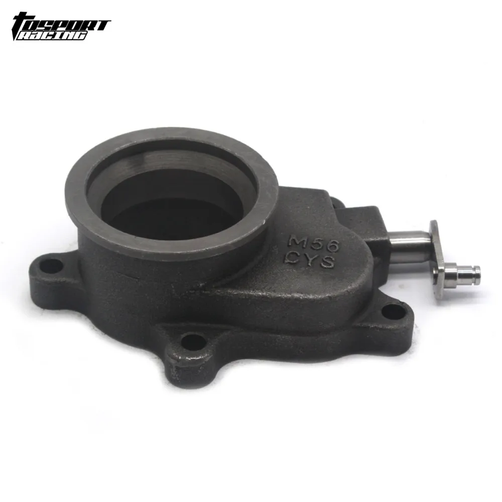 Чугунный 1/4 &quot64 мм V band на 5 болтов T3/T4 Turbo Downpipe боковой фланец