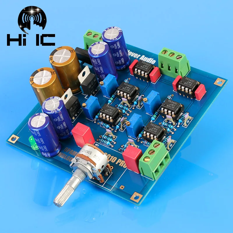 Ссылка MBL6010D Pre усилитель предусилитель Board NE5534 Diy Kits/готовый продукт|Усилители