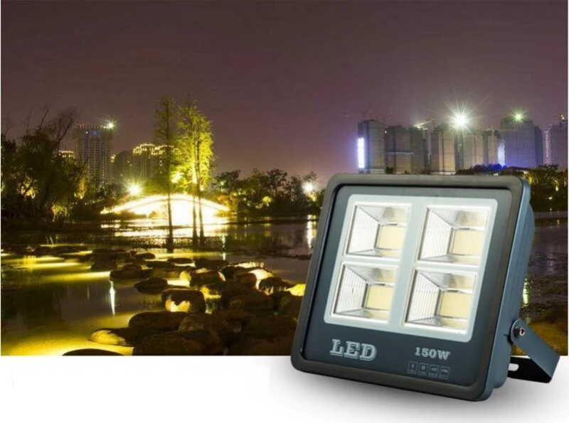 Newest Outdoor Project LED Lighting Lamp 50W/100W/150W/200W LED Waterproof Explosion-Proof Floodlight Lamp Green Lighting