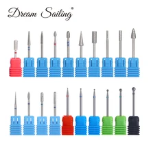 Аппарат для маникюра 1 шт. сверла для ногтей металлический дизайн для ногтей инструмент для электрическая машинка для маникюра машина круглые острые аксессуары фреза