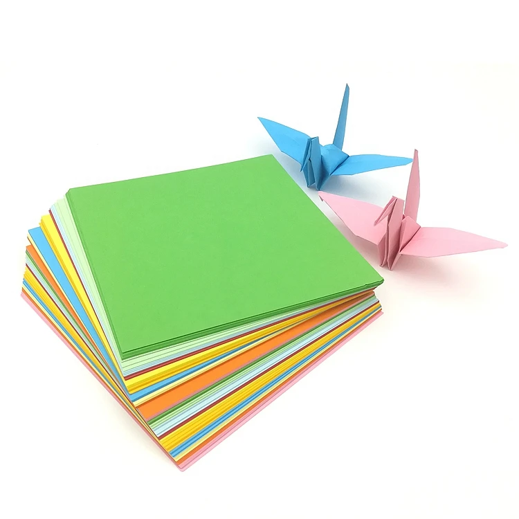 

Kid Gift Paper cranes Origami Craft Square Folding Paper DIY Handmade copy Color Paper
