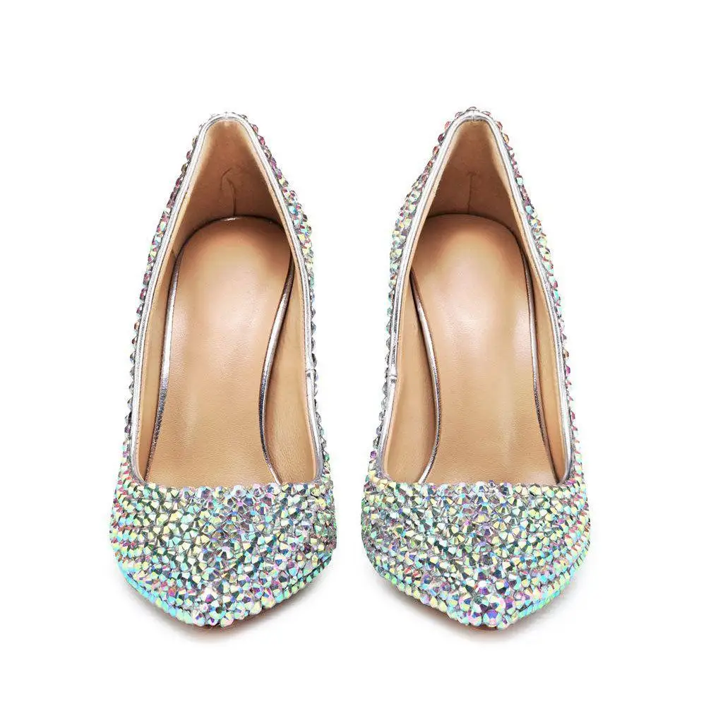 

2018 new fashion ladies pointed shape with sexy hippocampus matching wedding shoes bridal pointed shoes