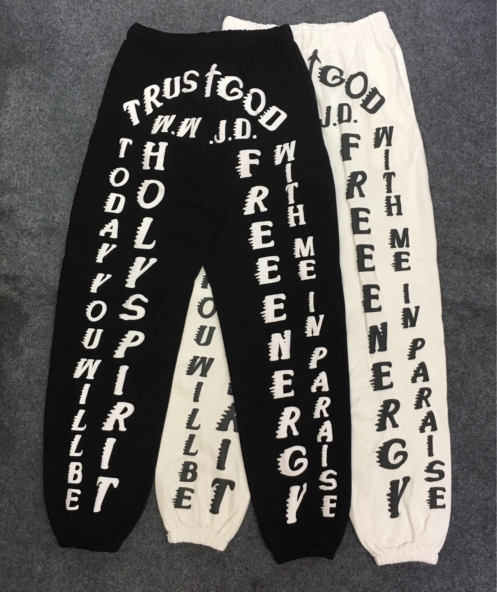 2019ss KANYE KIDS SEE CPFM Sweatpants Pants Men Women Kanye Kim Sunday Service CPFM XYZ Sport 2