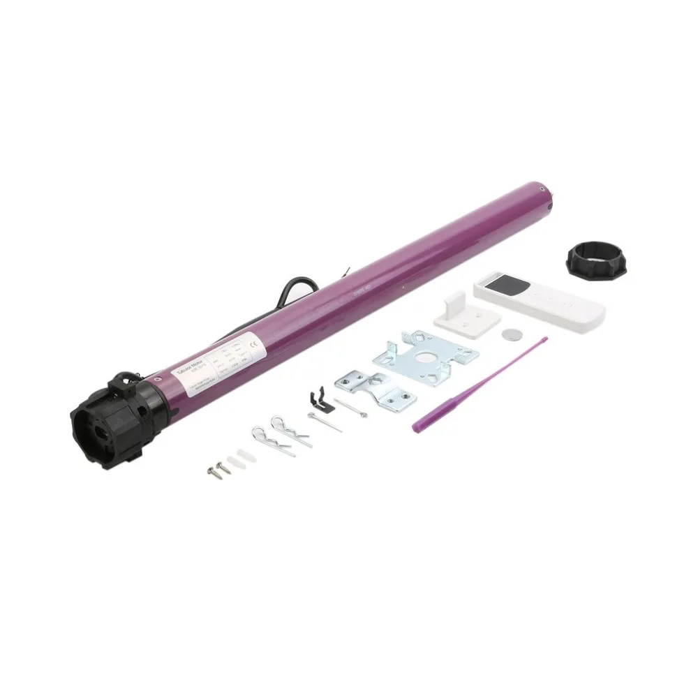 

Remote Control SW60 Automatic 45MM 30Nm Tubular Motor Roller Blind Shade Motor Drive Set Zebra Shades Motor EU Plug