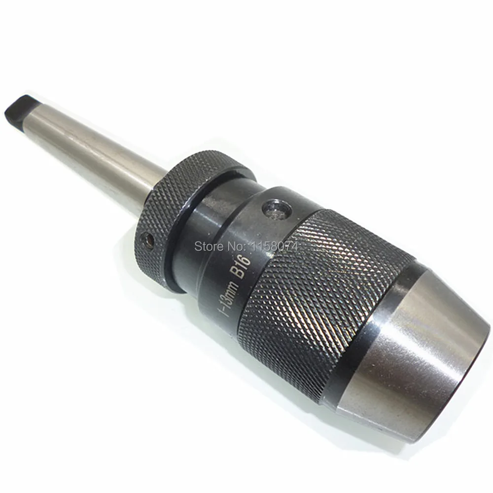 Keyless Drill Chuck Self Tighten 1 13mm B16 Mills Lathes Drill Chuck