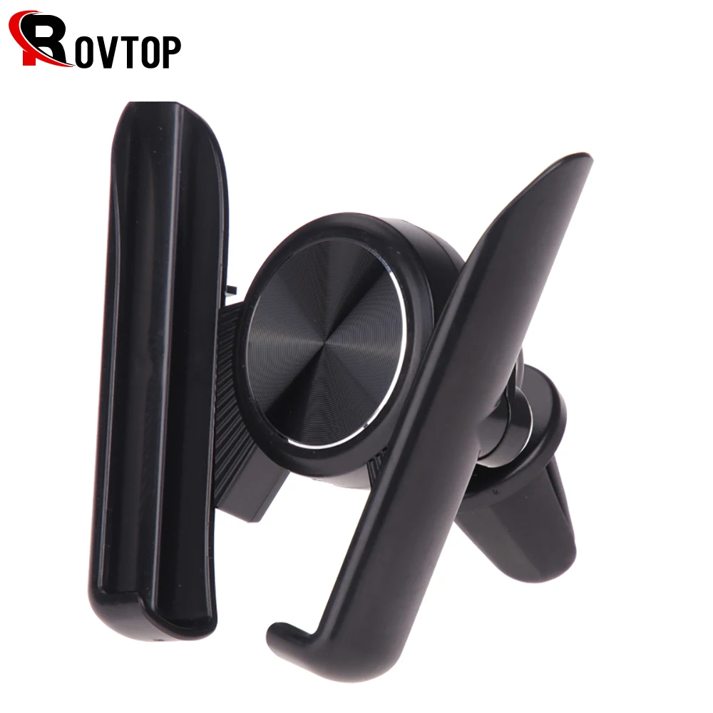 

Rovtop Car Phone Holder Air Vent Phone Mount Bracket Universal 360 Rotatable For Huawei Iphone X XS Max Phone Holder In Car