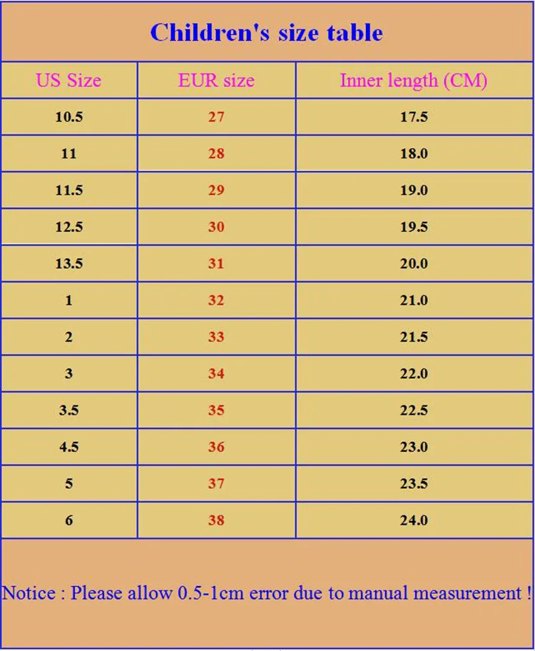 5508SIZESHEET