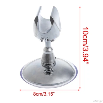 

Adjustable Strong Suction Cup Shower Head Holder Bracket Stand 360 Degree Swivel Wall Mounted Shower Holder Bathroom Accessory