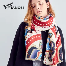 [VIANOSI] шерстяной шарф, зимние шарфы, женская теплая шаль, высокое качество, Женская бандана, утолщенный роскошный хиджаб шарф