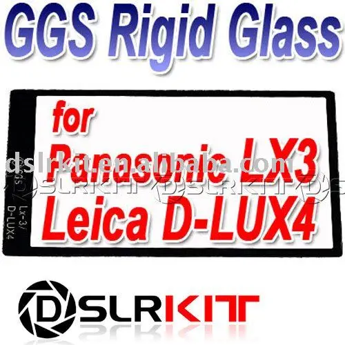 GGS ЖК-Протектор стекло для Panasonic LX3 Leica D-LUX4