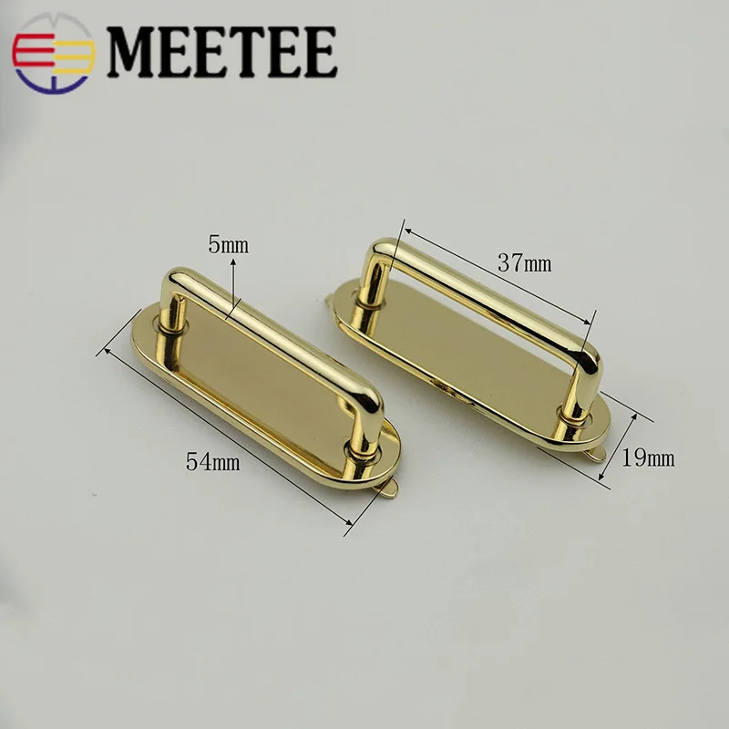 Металлическая сумка Meetee 2/4 шт. 37 мм подвесная Золотая АРКА мостик сделай сам для