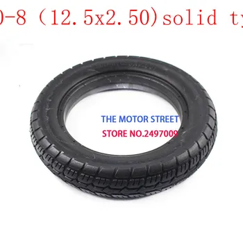 

3.00-8 12.5X2.50 tubeless solid tyre elastic tire for Mini Motorcycle Electric vehicles suitable for hub groove width of 30-35MM