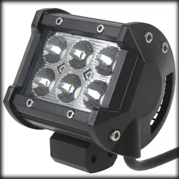 

by DHL/Fedex 50pcs 1400LM 18W 12V LED Light Car LED Work Lamp for Motorcycle Tractor Boat 4WD Off road Truck SUV ATV