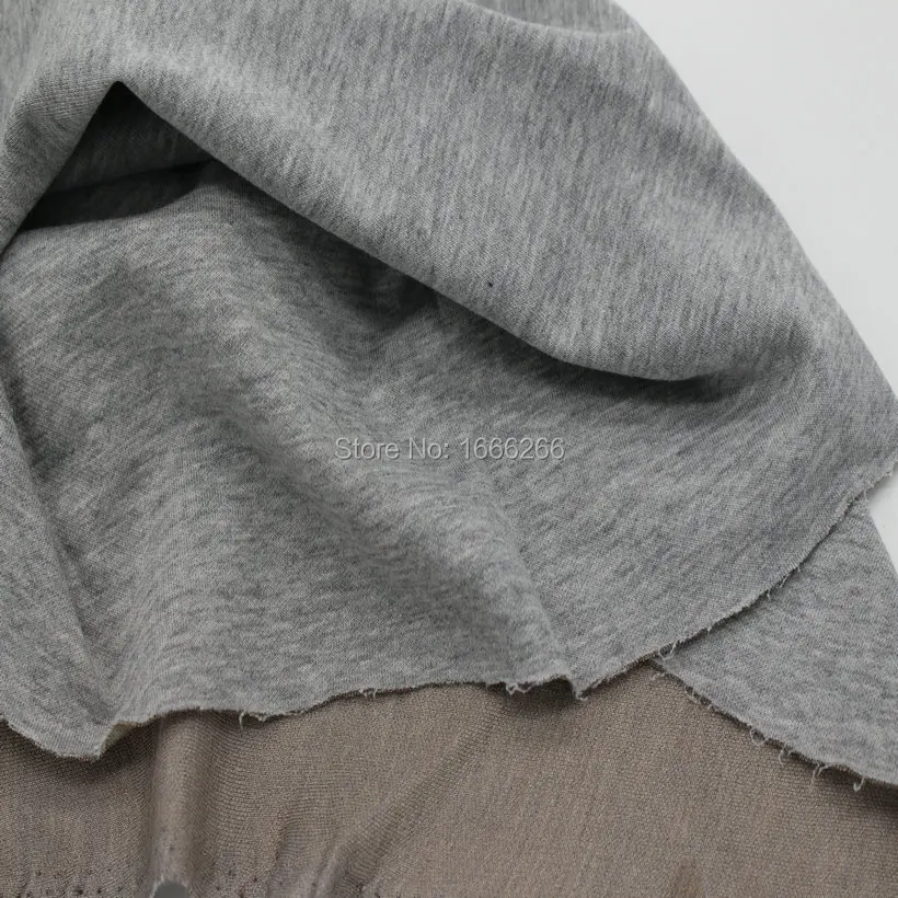 YSILVER43# silver cotton fabric (44)