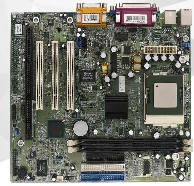 100% OK оригинальный IPC материнская плата для Intel 810 T ISA GA 6IWMI с 3 * PCI VGA LPT 1 слот