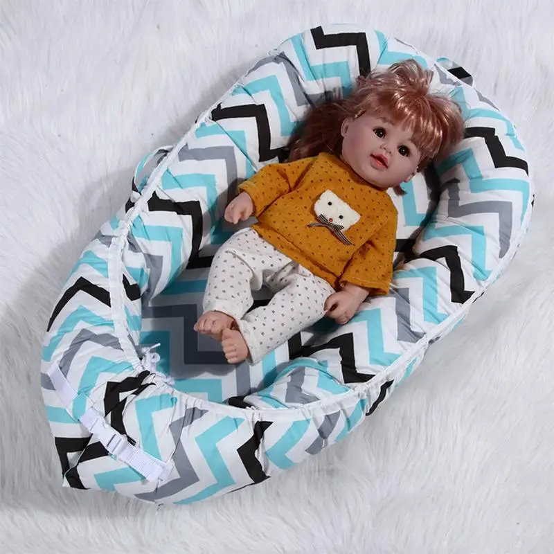 Переносная детская кроватка Bionic Cot путешествия кровать для детей младенческое гнездо кровать малыш хлопок колыбели новорожденных люлька