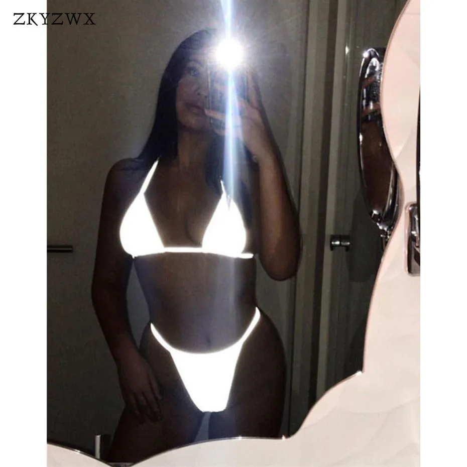 ZKYZWX Сексуальные Вечерние боди для ночного клуба из двух частей, укороченный топ на бретельках и шорты-стринги, комбинезон, пляжные женские комбинезоны