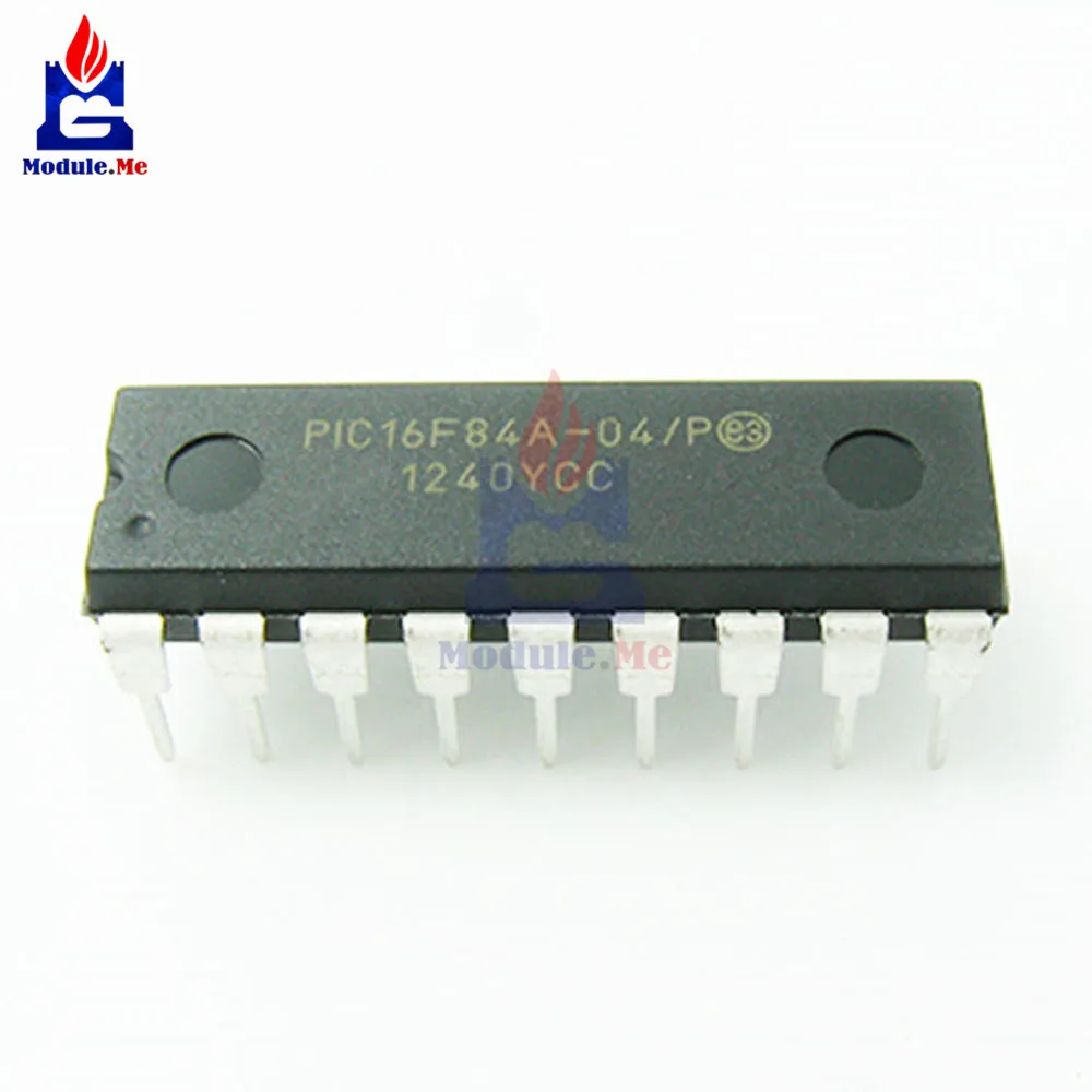2 шт./лот IC чипы PIC16F84A 04/P 16F84A DIP 18 оригинальные чипы|Интегральные схемы| |