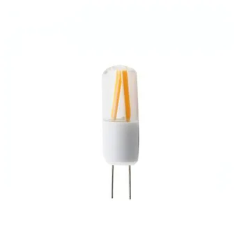 

100X New arrival COB filament chip G4 LED 12V 1.5W 2PCS COB filament LED G4 light bulb express free shipping