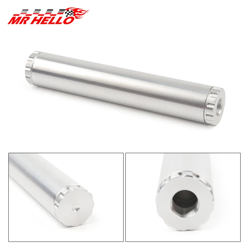 1/2-28 5/8-24 filtros de combustible Filtro de solvente de trampa de combustible 1X6 para NAPA 4003 WIX 24003 6061-T6 piezas de filtros de automóviles