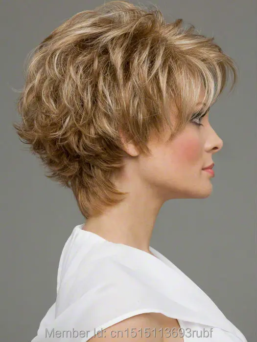 2015 New Synthetic No Lace Front Woman Wig Hair Fashion Sexy