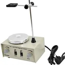 79-1 110/220V 250W 1000 мл горячей плиты магнитная мешалка Lab нагрев двойной Управление смеситель США/AU/ЕС нет Шум/вибрации предохранители защиты