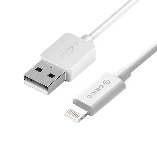 Orico Micro USB кабель 2A Быстрая Зарядка Синхронизация данных Реверсивный цельный разъем Usb кабель для Iphone Xiaomi Redmi Note 4 huawei - Цвет: WH Lightning Cable