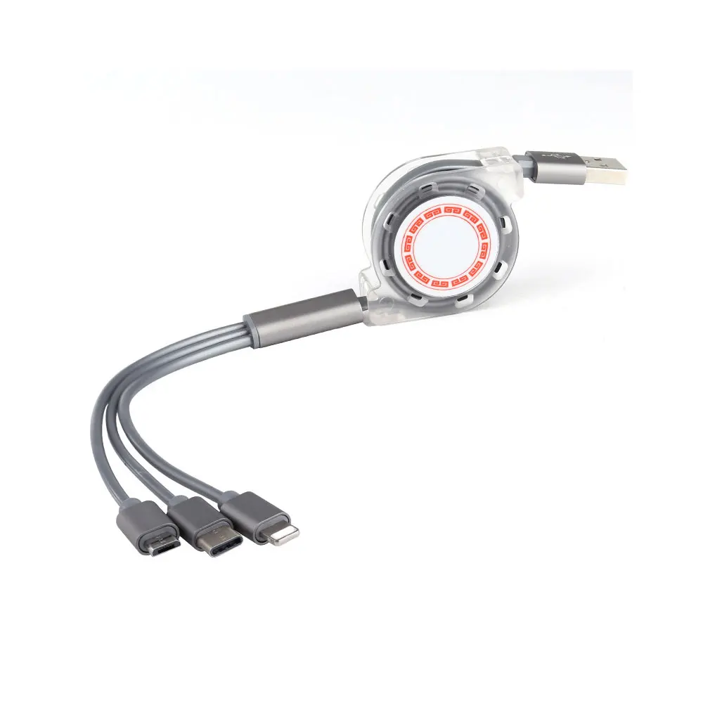 المحمولة بريميوم شحن خط شحن كابل بيانات السفر نقل الحبل كابل بيانات قابل للسحب المصغّر usb