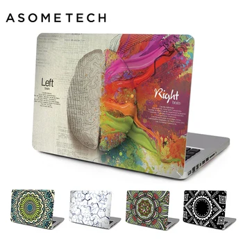 

left&Right Brain laptop skin notebook stickers for Mac 11.6 12 13.3 15 computer sticker for macbook Retina Air 13 Pro 15.4 cover