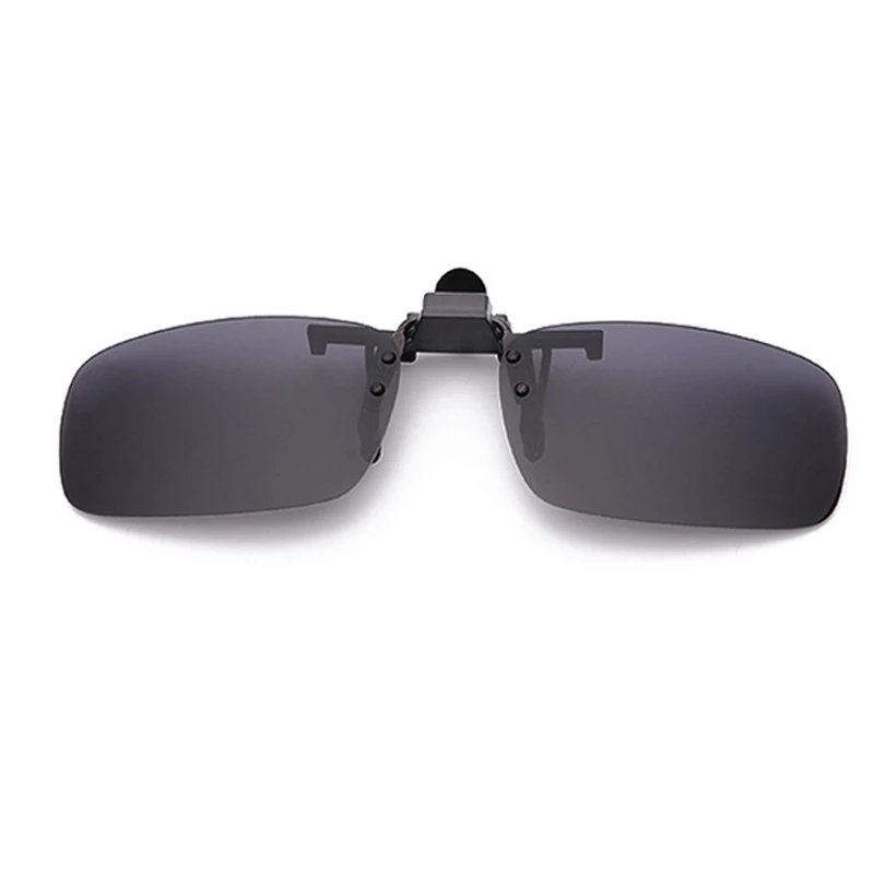 Поляризованные 4 цвета Полароид дневное видение клипсы на солнцезащитные очки ночного вождения очки для близорукости солнцезащитные очки анти-UVA Анти-UVB 5906 - Цвет линз: Polarized case Black