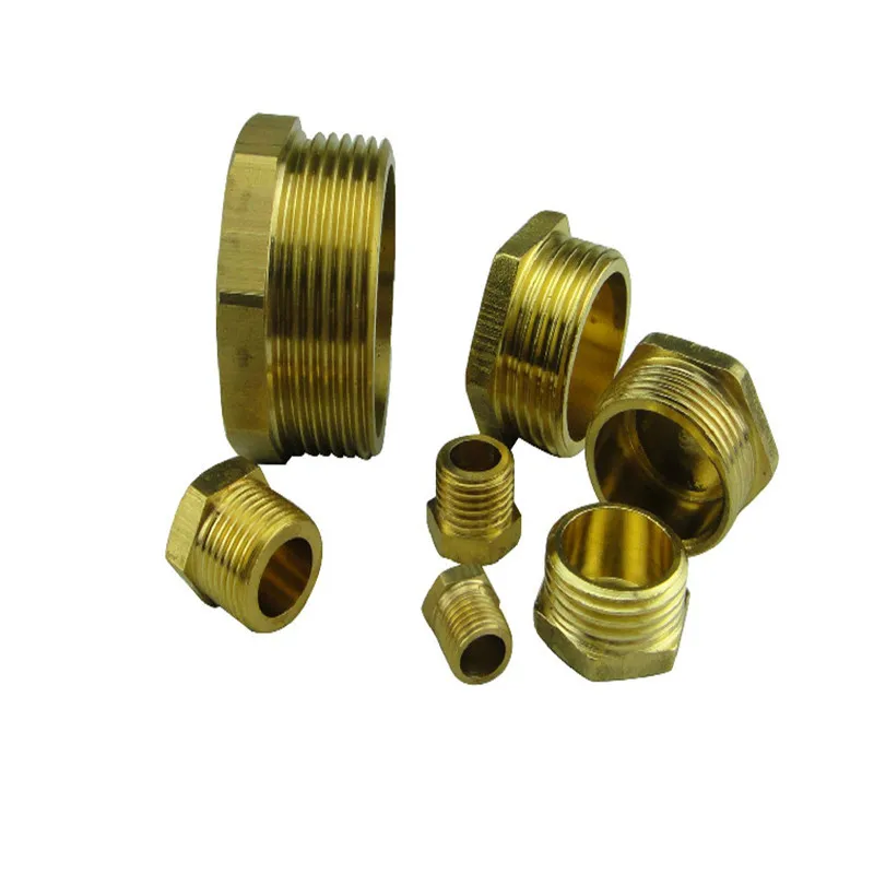 

5PCS 3/8"Threaded pipe Hex Head Brass Plug Pneumatics Hydraulics Fittings