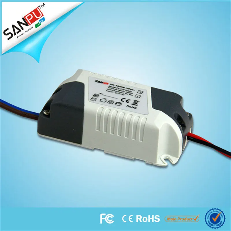 

SANPU SMPS 7W Power LED Driver 350mA (4...7)x1W Constant Current Power Supply Lighting Transformer 110V 220V AC-DC Plastic