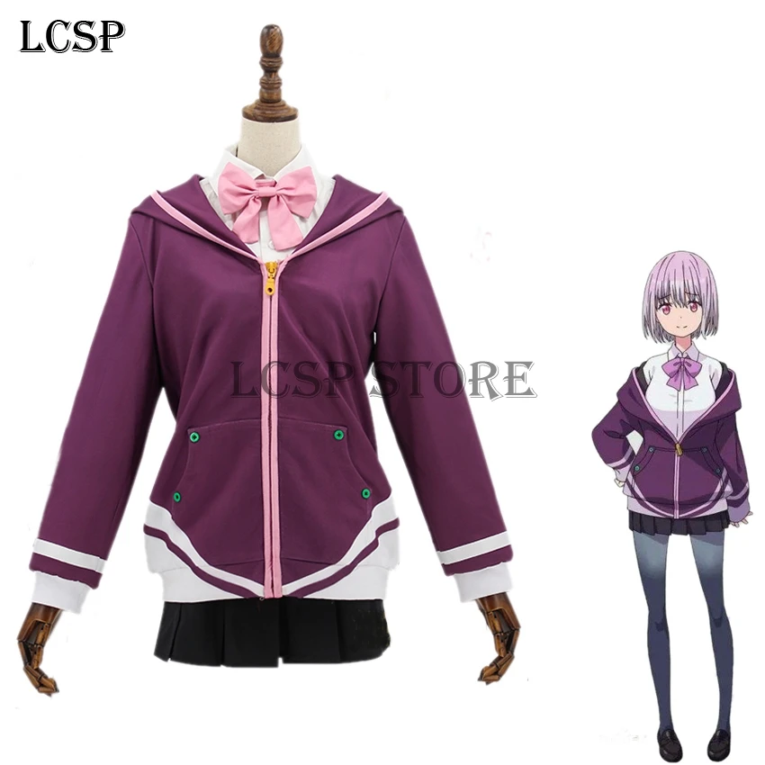 LCSP SSSS. GRIDMAN Shinjo Akane Косплей Костюм японского аниме Denkou Choujin Gridman униформа комплект