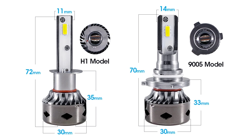 CARLitek h11 led 6000 k противотуманная фара передняя Светодиодная лампа фары автомобиля h 11 72 w 6000 k 10000lm фара мотоцикла farol led